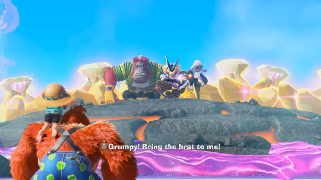 قصة لعبة Donkey Kong Bananza