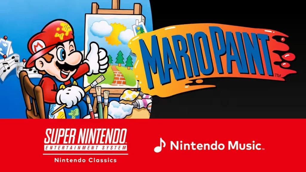 لعبة Mario Paint أصبحت متاحة الآن على خدمة Nintendo Switch Online