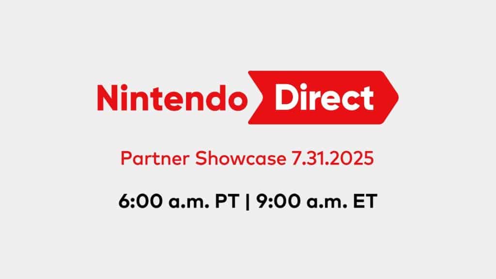 تم الإعلان عن عرض Nintendo Direct Partner Showcase ليُعقد في 31 يوليو