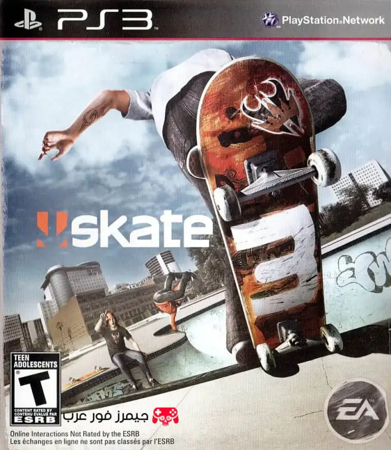تحميل لعبة التزلج الشهيرة Skate 3 PS3 كاملة للكمبيوتر مجانا