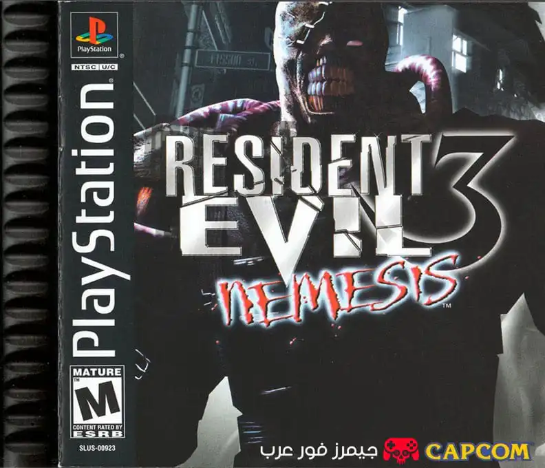 تحميل لعبة رزدنت إيفل 3 نيميسيس Resident Evil 3 Nemesis نسخة PS1 للكمبيوتر كاملة بحجم صغير