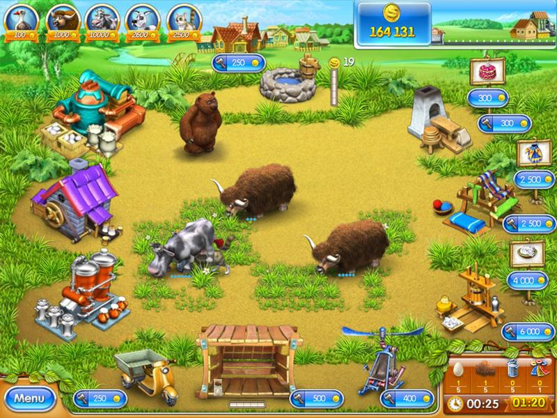 تحميل لعبة مزرعة الحيوانات Farm Frenzy 3 للكمبيوتر كاملة بحجم صغير مجانًا