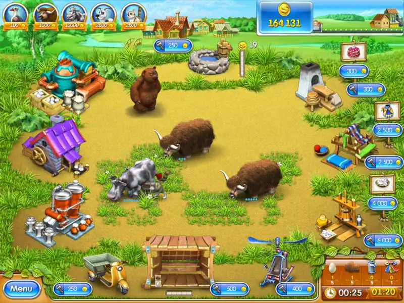 تحميل لعبة مزرعة الحيوانات Farm Frenzy 3 للكمبيوتر كاملة بحجم صغير مجانًا