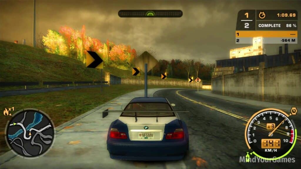 تحميل نيد فور سبيد موست وونتد Need for Speed Most Wanted 2005 للكمبيوتر نسخة كاملة ومضغوطة
