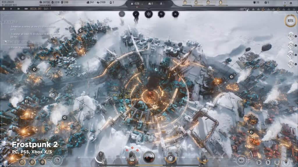 لعبة Frostpunk 2