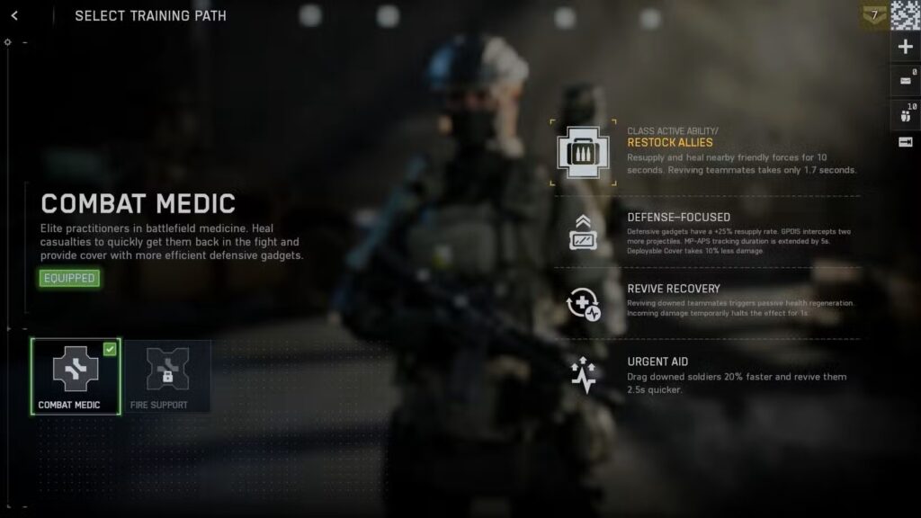 كيفية شفاء زملائك في الفريق في لعبة Battlefield 6