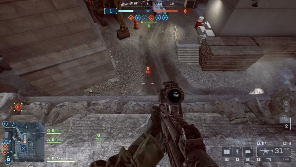 كيفية استخدام محدد المدى في Battlefield 6