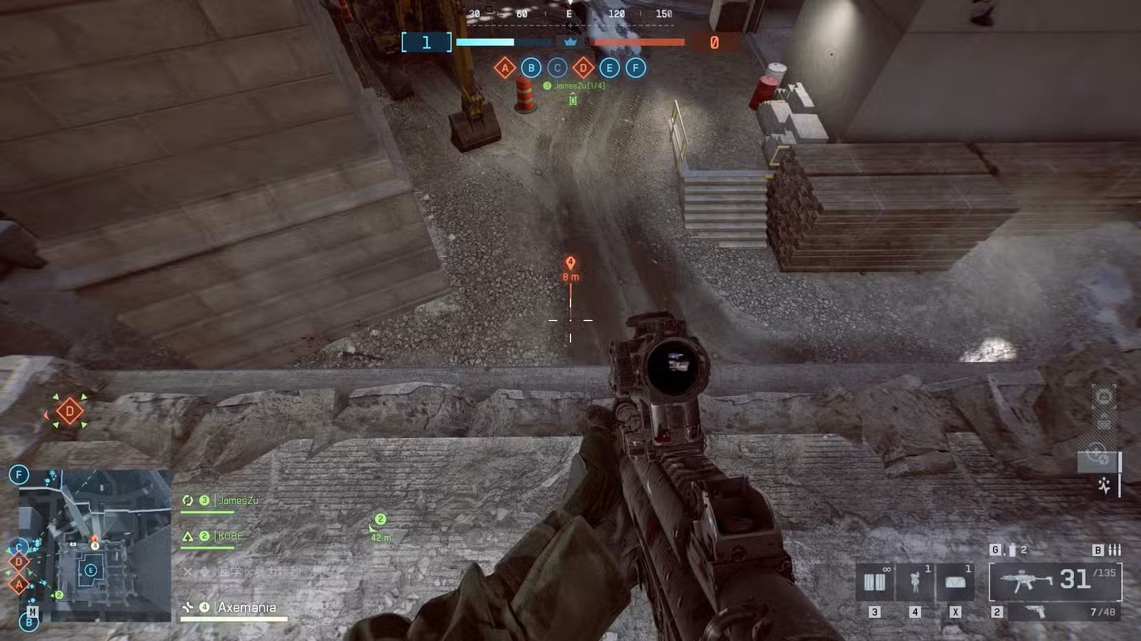 كيفية استخدام محدد المدى في Battlefield 6
