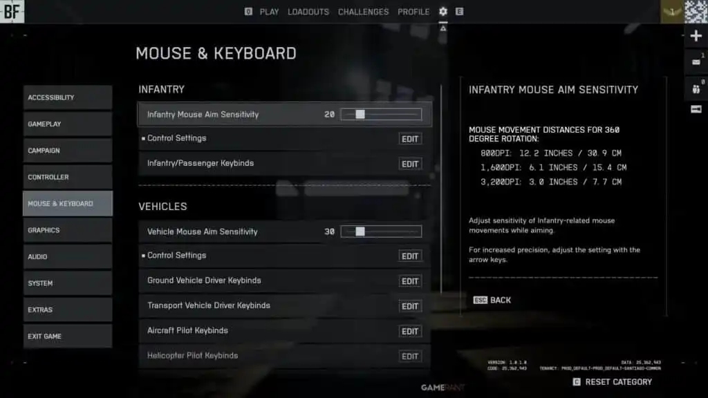 أفضل إعدادات أسلوب اللعب في Battlefield 6 (الحساسية والمزيد)