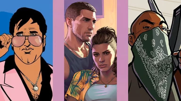 جميع ألعاب GTA بالترتيب من Vice City Stories إلى GTA 6
