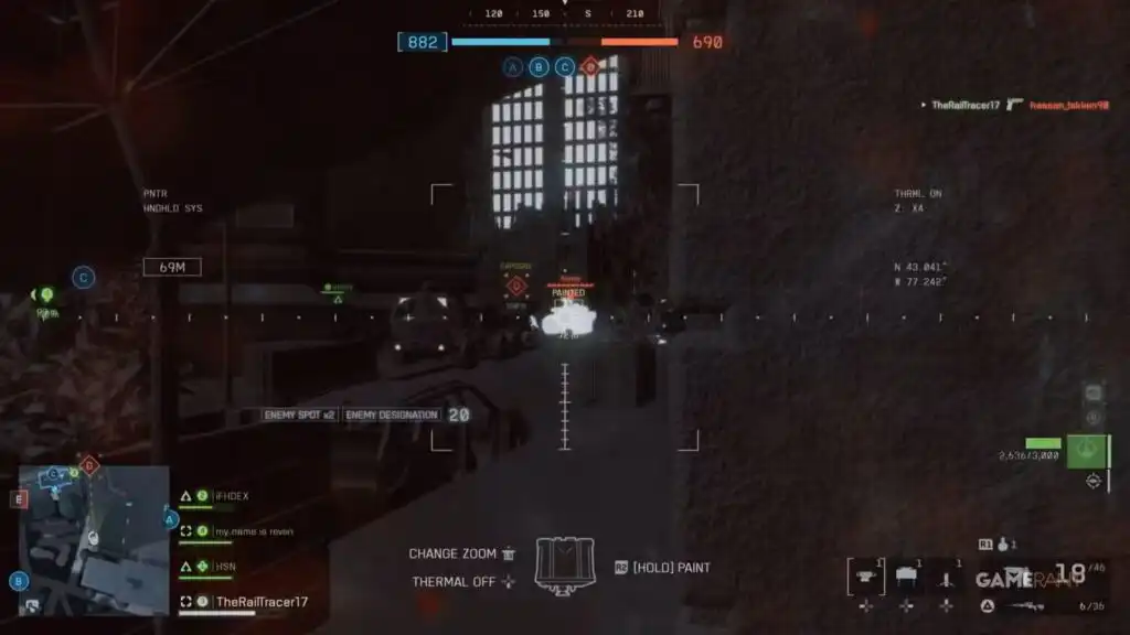 كيفية استخدام أداة Laser Designator (Tripod) في Battlefield 6