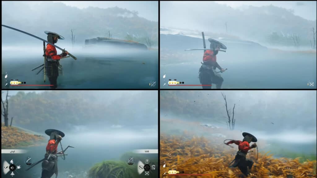 أسلوب اللعب في لعبة شبح يوتي Ghost of Yōtei