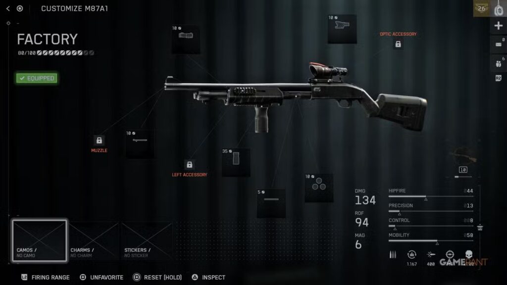 أفضل إعداد لسلاح M87A1 في Battlefield 6