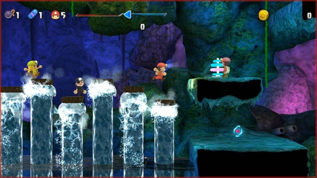 تحميل لعبة Spelunker Party للكمبيوتر بحجم صغير