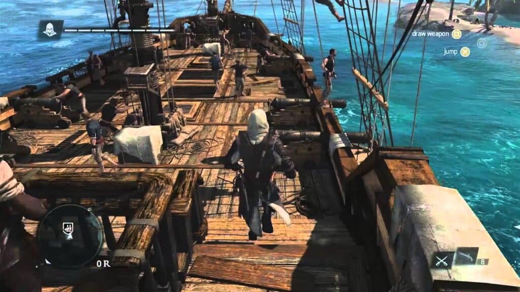 تحميل لعبة أساسنز كريد Assassin’s Creed IV Black Flag للبلايستيشن 4