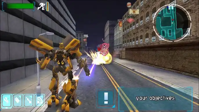 تحميل لعبة المتحولون Transformers The Game ppsspp للاندرويد والكمبيوتر