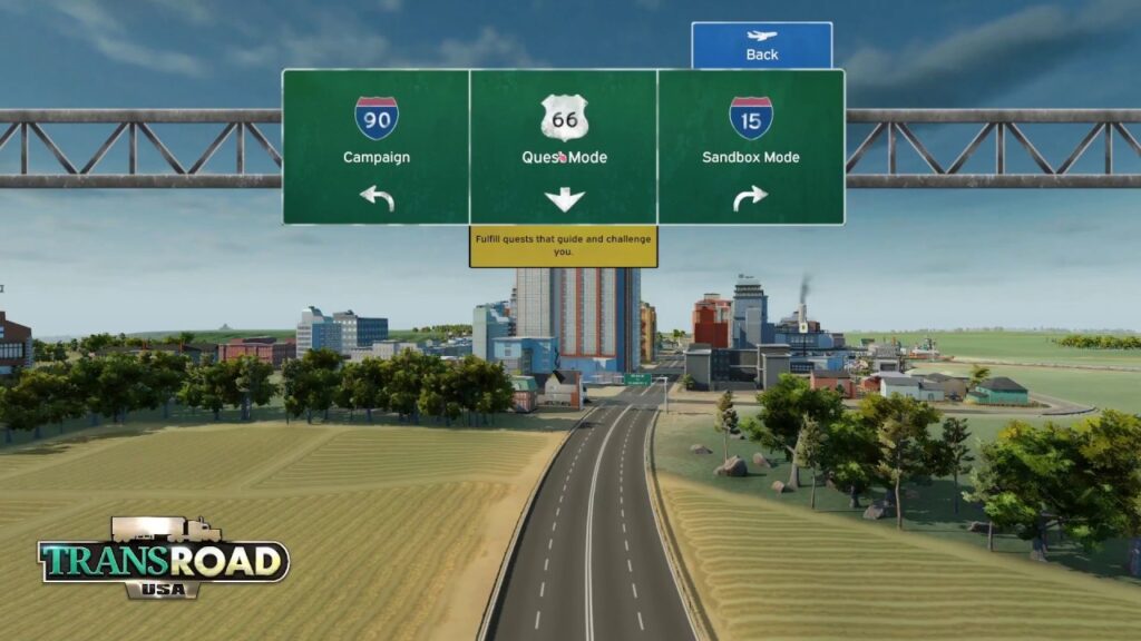 تحميل لعبة قيادة الشاحنات TransRoad USA للكمبيوتر مجانا