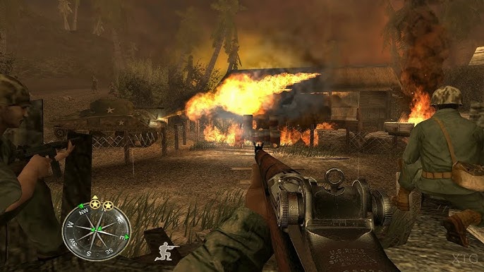 تحميل لعبة كول اوف ديوتي Call of Duty World at War Final Fronts ps2 للاندرويد والكمبيوتر