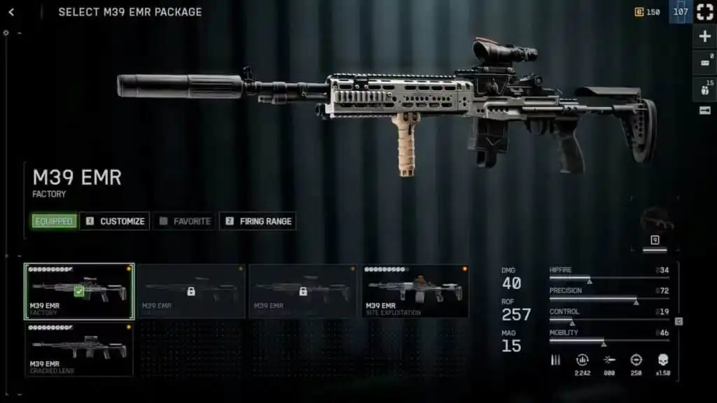 أفضل أسلحة DMR مرتبة في لعبة Battlefield 6