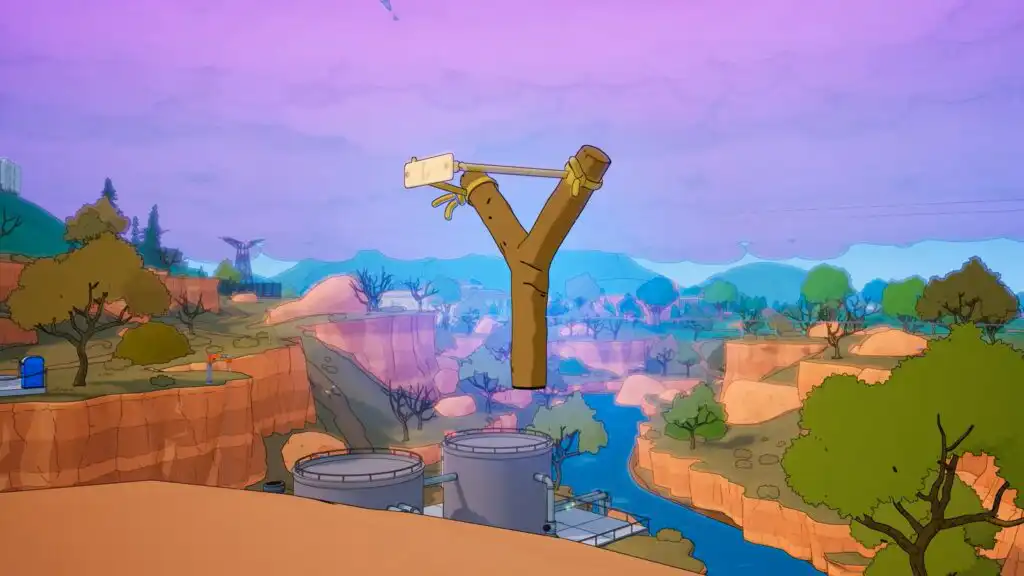 كيفية الحصول على المقلاع الكوبالتي في Fortnite