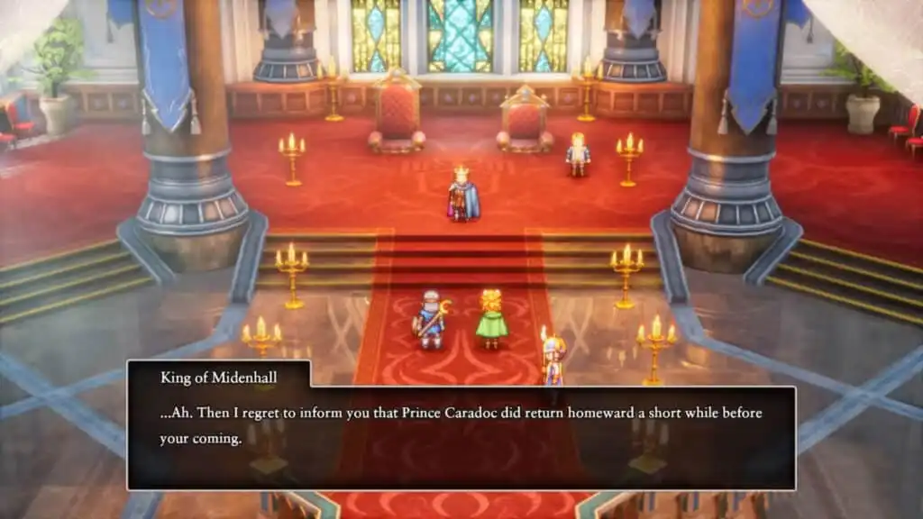 تجربة اللاعب داخل اللعبة في لعبة DRAGON QUEST I & II HD-2D Remake