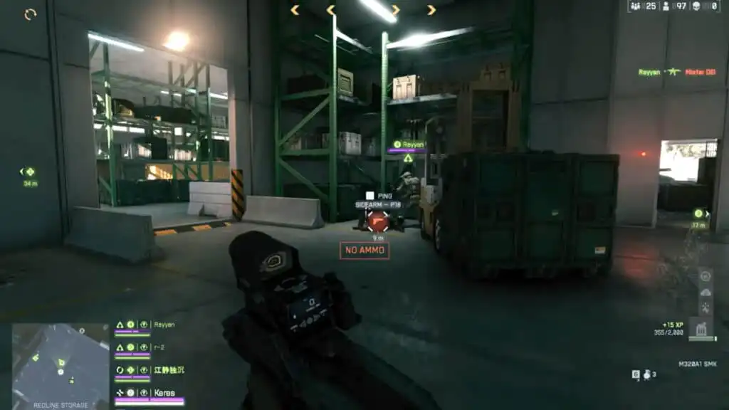 تجربة اللاعب داخل لعبة Battlefield RedSec