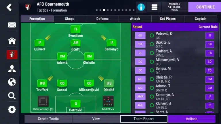 تحميل لعبة Football Manager 26 Mobile للاندوريد apk
