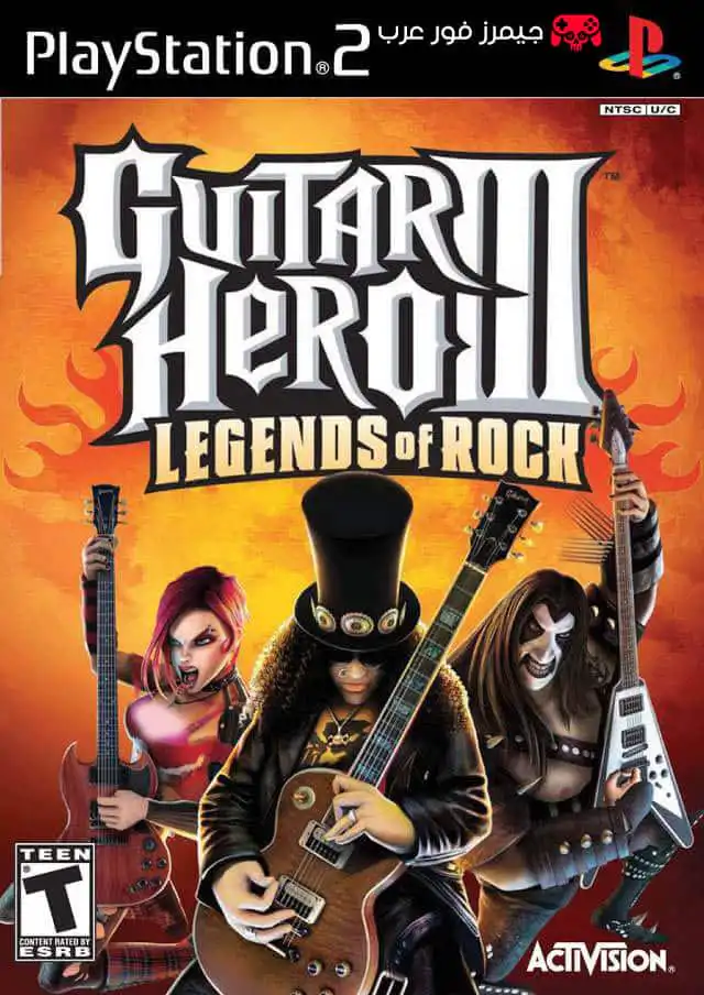 تحميل لعبة Guitar Hero III Legends of Rock ps2 للاندرويد والكمبيوتر