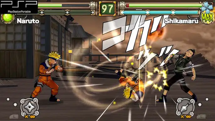 تحميل لعبة Naruto Ultimate Ninja Heroes 2 The Phantom Fortress ppsspp للاندرويد والكمبيوتر