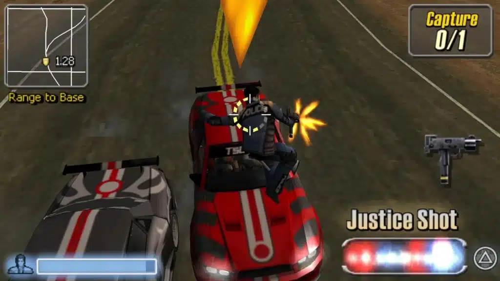 تحميل لعبة Pursuit Force ppsspp للاندرويد والكمبيوتر
