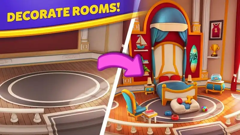 تحميل لعبة Royal Match مهكرة اخر اصدار للاندرويد apk