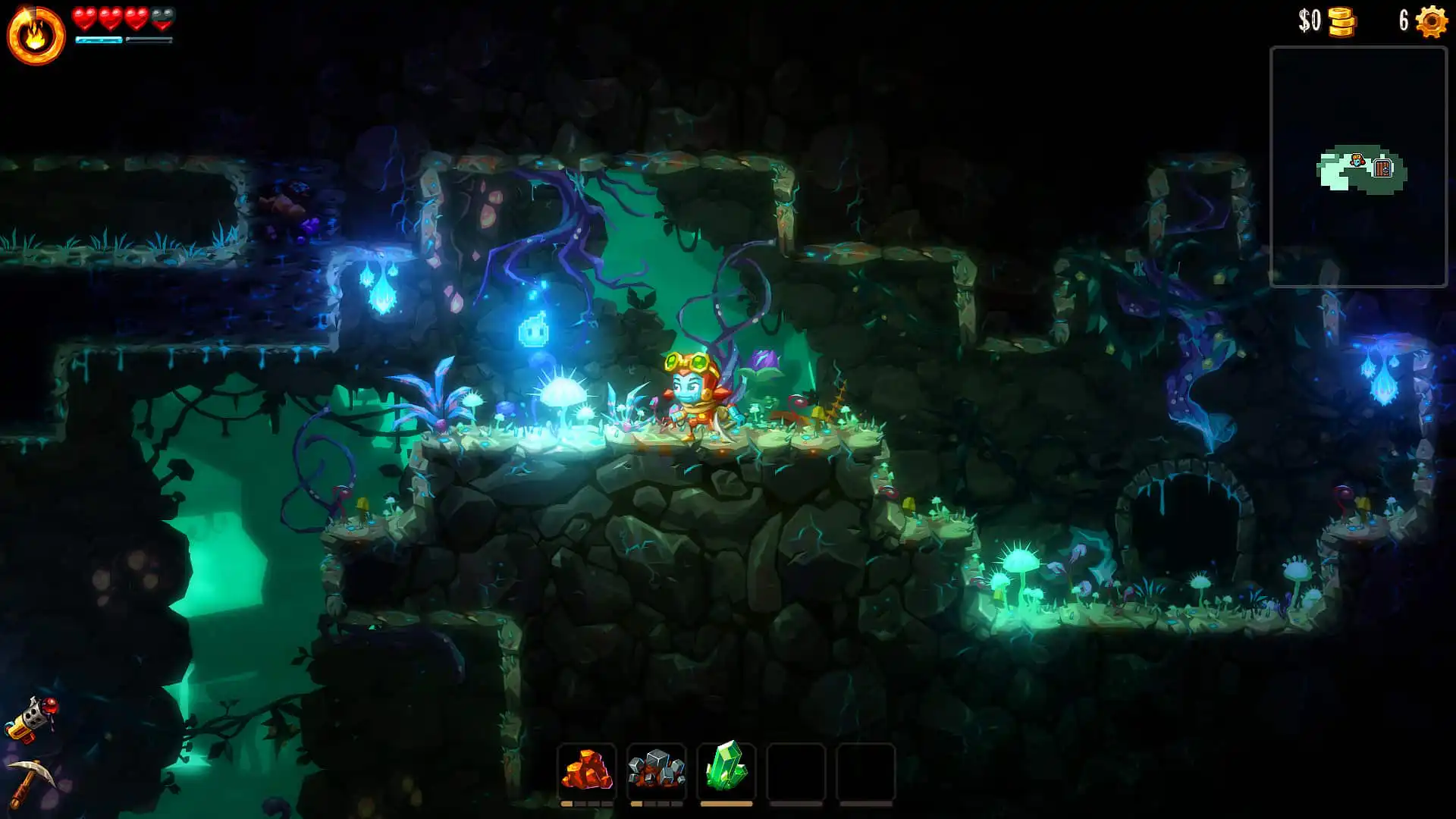 تحميل لعبة SteamWorld Dig 2 للكمبيوتر نسخة مضغوطة