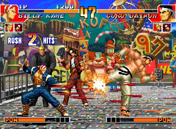 تحميل لعبة The King of Fighters Collection The Orochi Saga ppsspp للاندرويد والكمبيوتر