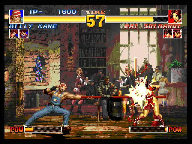 تحميل لعبة The King of Fighters Collection The Orochi Saga ppsspp للاندرويد والكمبيوتر