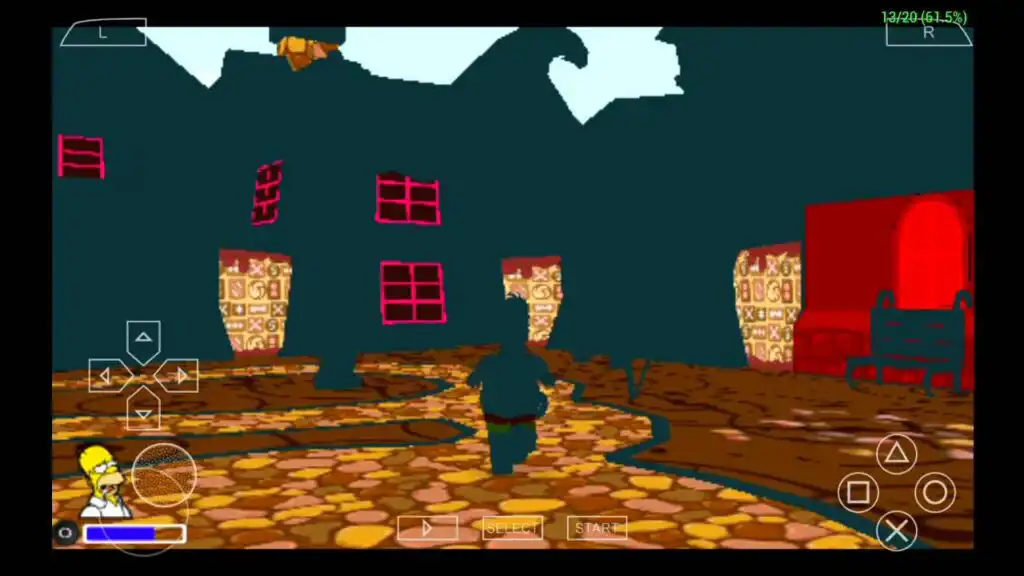 تحميل لعبة The Simpsons Game ppsspp للاندرويد والكمبيوتر