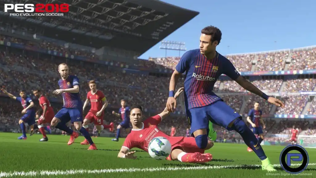 تحميل لعبة بيس PES 2018 ps3 للكمبيوتر والاندرويد