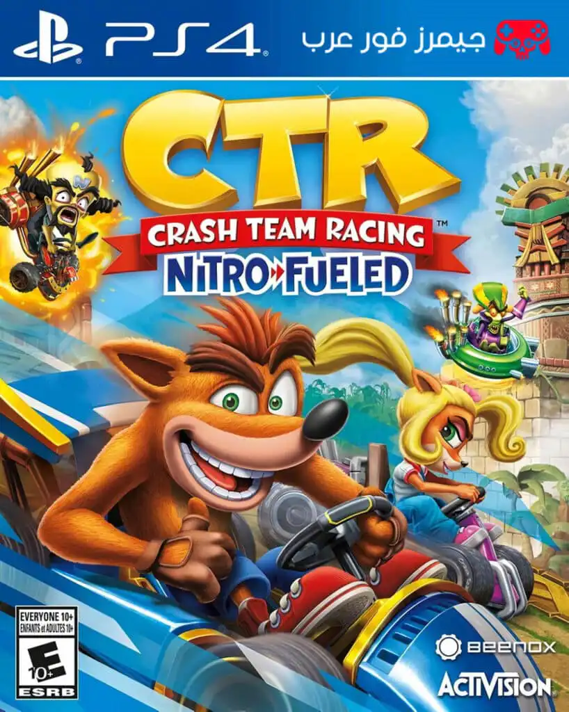 تحميل لعبة كراش Crash Team Racing Nitro Fueled ps4