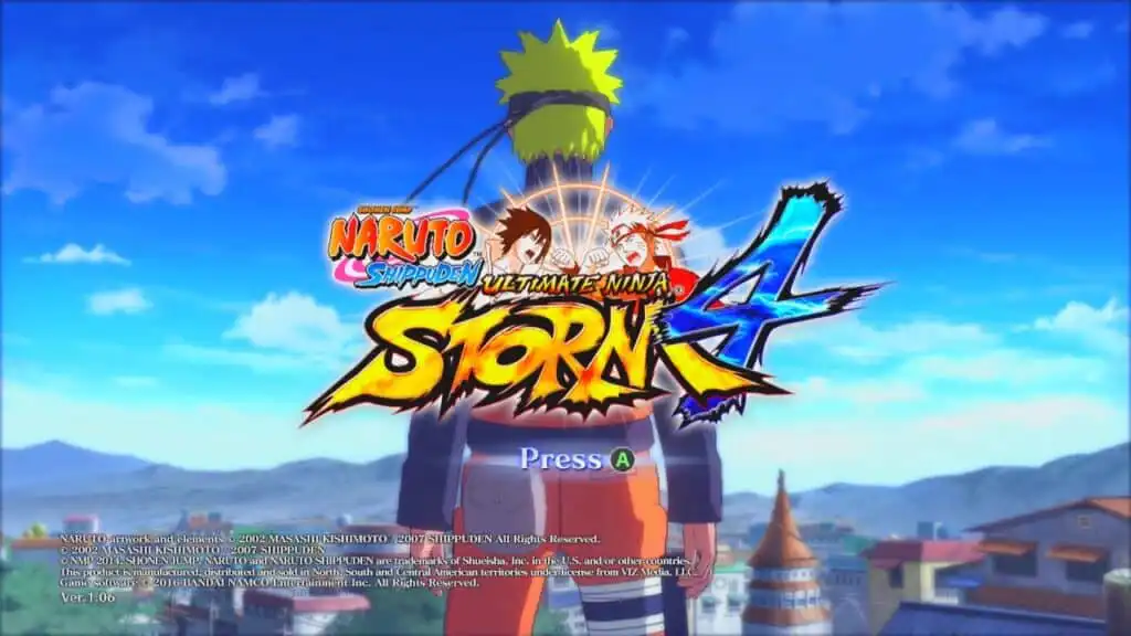 تحميل لعبة ناروتو ستورم 4 Naruto Ultimate Ninja Storm للكمبيوتر بحجم صغير