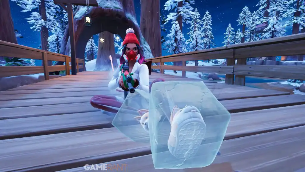 كيفية الحصول على أقدام جليدية في Fortnite