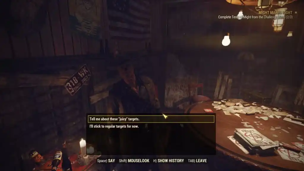 شرح مهمة صيد الجنود ومطاردة المكافآت في Fallout 76