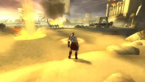 تحميل لعبة God of War Chains of Olympus ppsspp للاندرويد والكمبيوتر