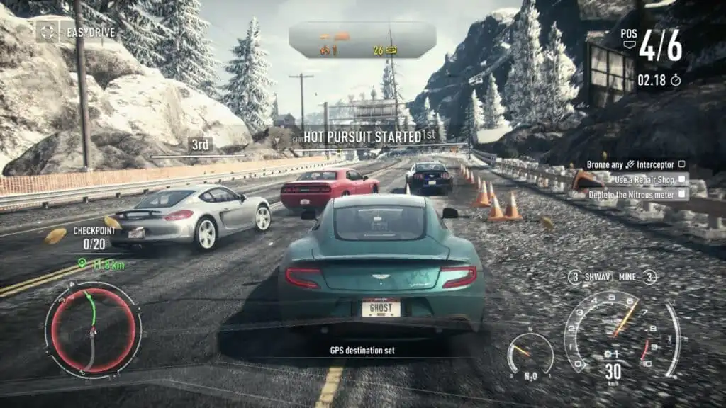 تحميل لعبة Need for Speed Rivals pkg للبلايستيشن 4