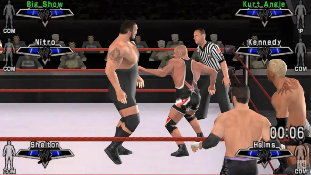 تحميل لعبة WWE SmackDown vs RAW 2007 ppsspp للاندرويد والكمبيوتر