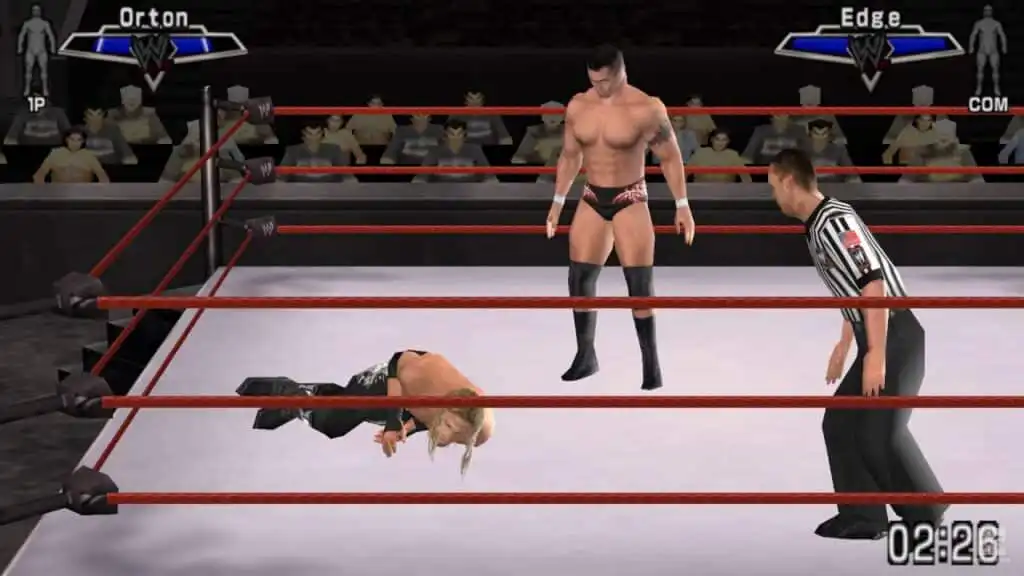 تحميل لعبة WWE SmackDown vs RAW 2007 ppsspp للاندرويد والكمبيوتر