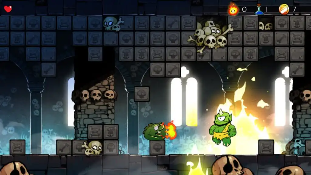 تحميل لعبة Wonder Boy The Dragons Trap للكمبيوتر بحجم صغير