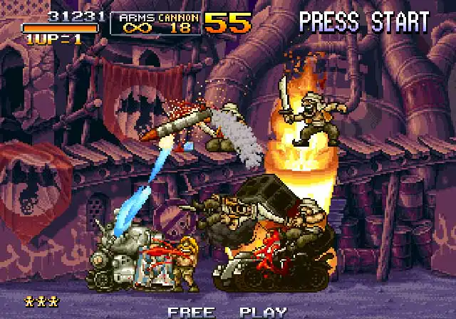 تحميل لعبة حرب الخليج Metal Slug Anthology ps2 للاندرويد والكمبيوتر