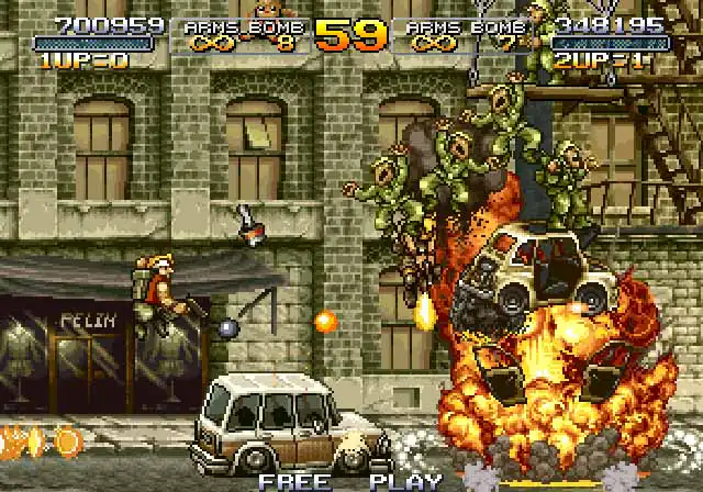 تحميل لعبة حرب الخليج Metal Slug Anthology ps2 للاندرويد والكمبيوتر