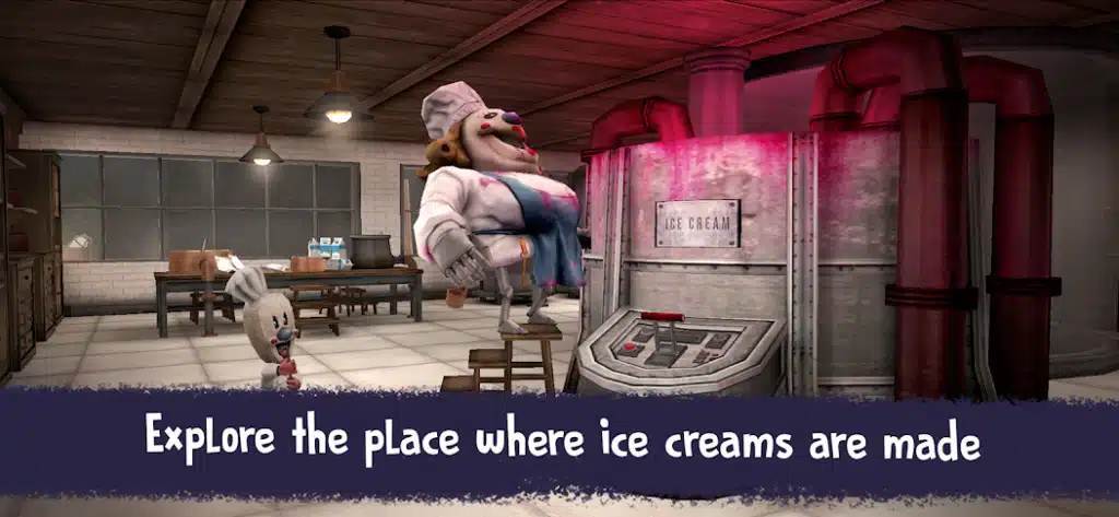 تحميل لعبة رجل الايس كريم Ice Scream 6 Friends Charlie للاندرويد apk