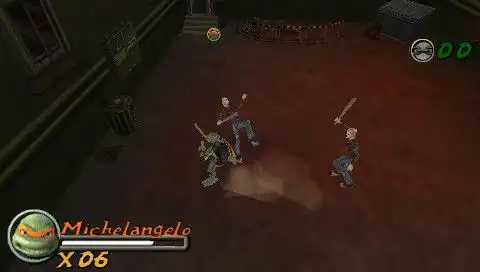 تحميل لعبة سلاحف النينجا Teenage Mutant Ninja Turtles ppsspp للاندرويد والكمبيوتر