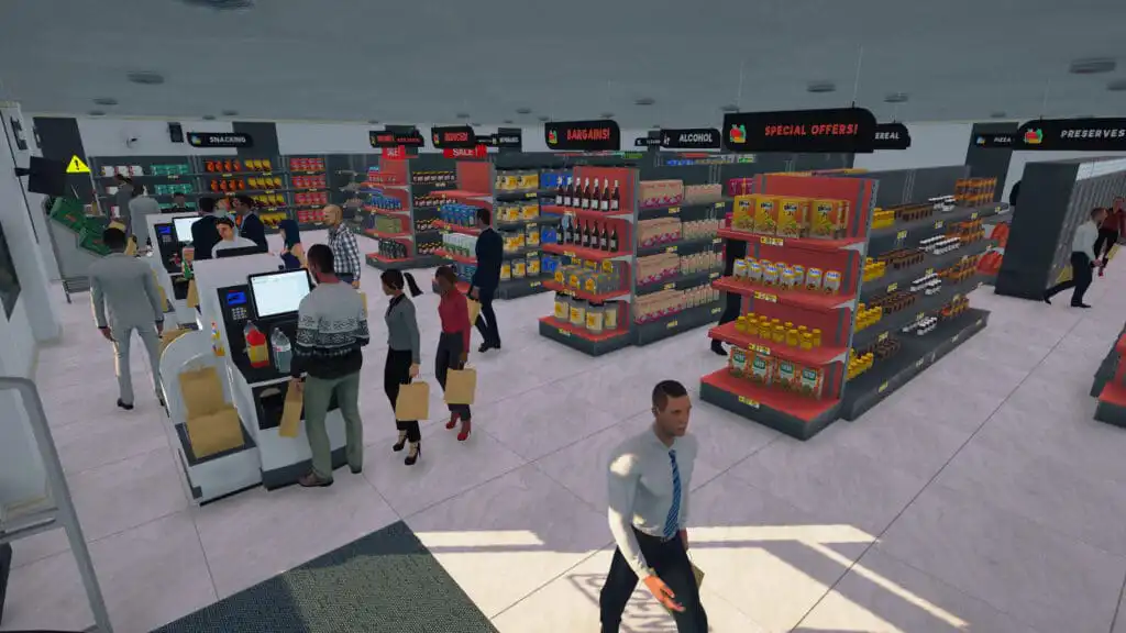 تحميل لعبة محاكي السوبر ماركت Supermarket Simulator للكمبيوتر برابط واحد مباشر